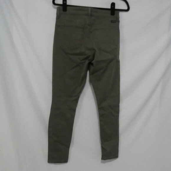 LUCKY BRAND - Ava - Skinny | size 4/27 | Stylish Olive Green Slim Fit Pants - Picture 2 of 16